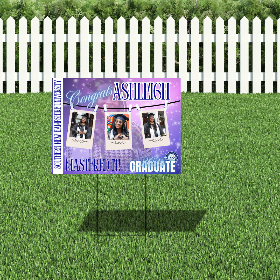 Graduation Yard Sign - Celebrate Loud, Celebrate Proud