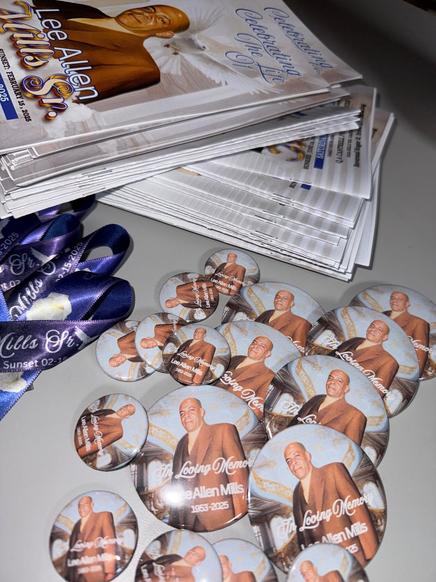 Memorial Buttons - Keep Their Memory Close. Always.