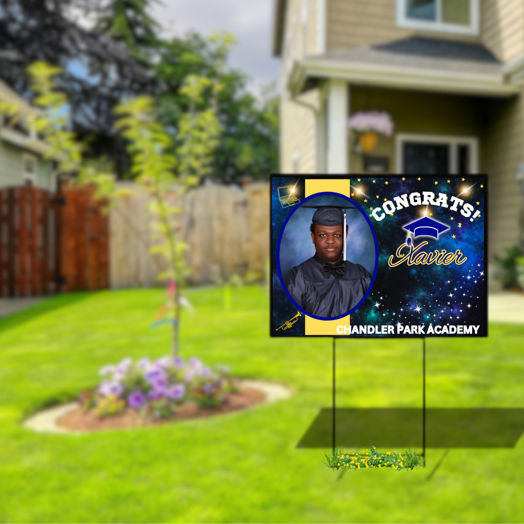 Graduation Yard Sign - Celebrate Loud, Celebrate Proud