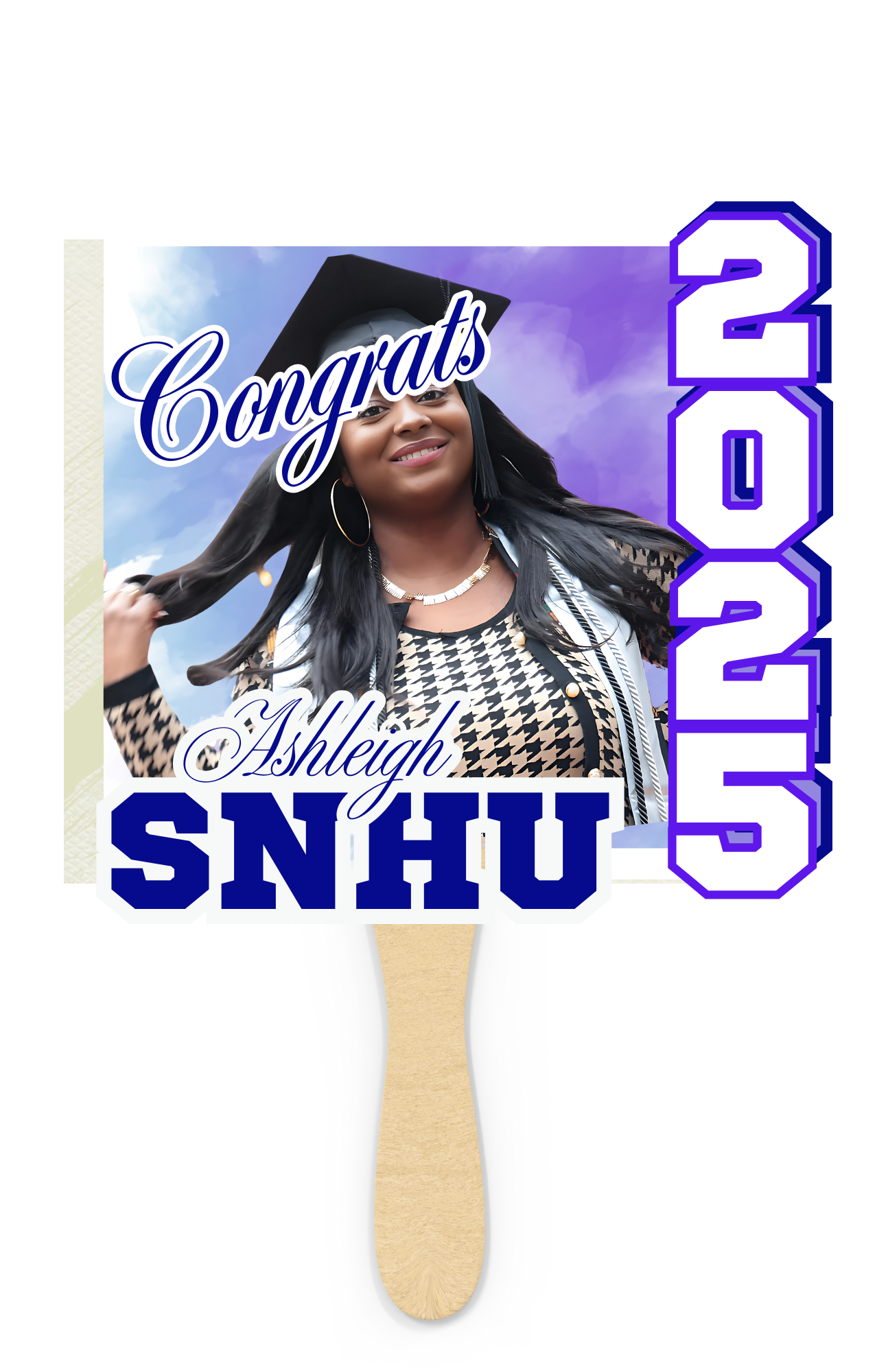 20XX Graduation Fans - Stay Cool, Look Sharp, Celebrate Big