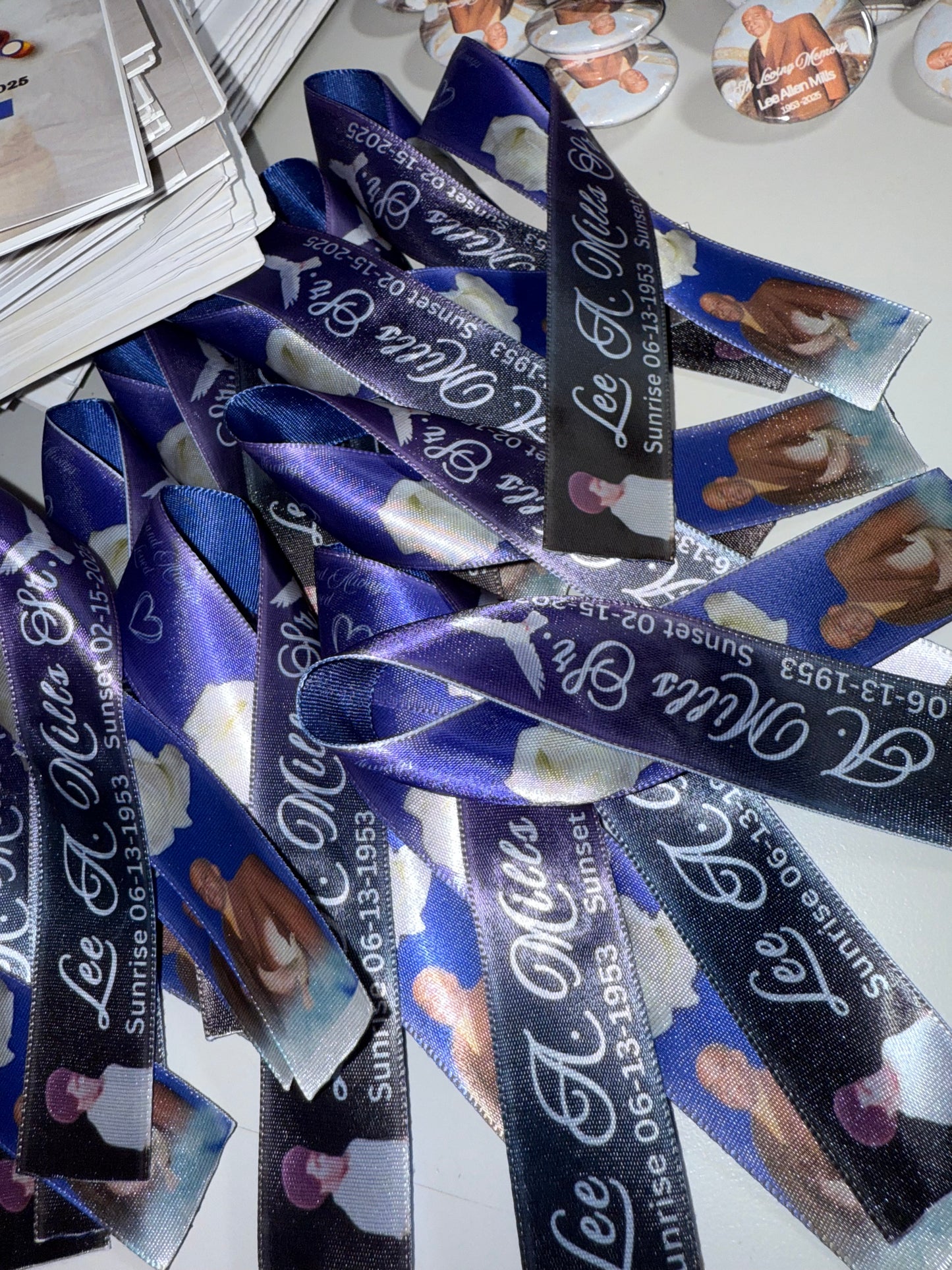 Memorial Ribbons - A Gentle Tribute That Speaks Volumes.