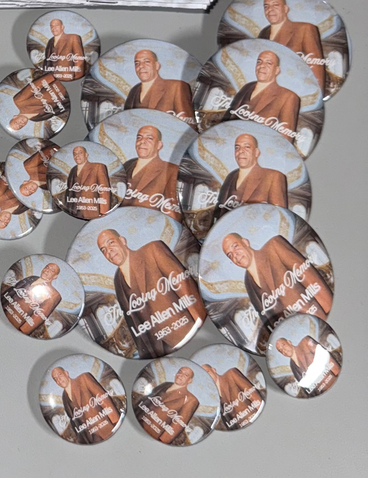 Memorial Buttons - Keep Their Memory Close. Always.