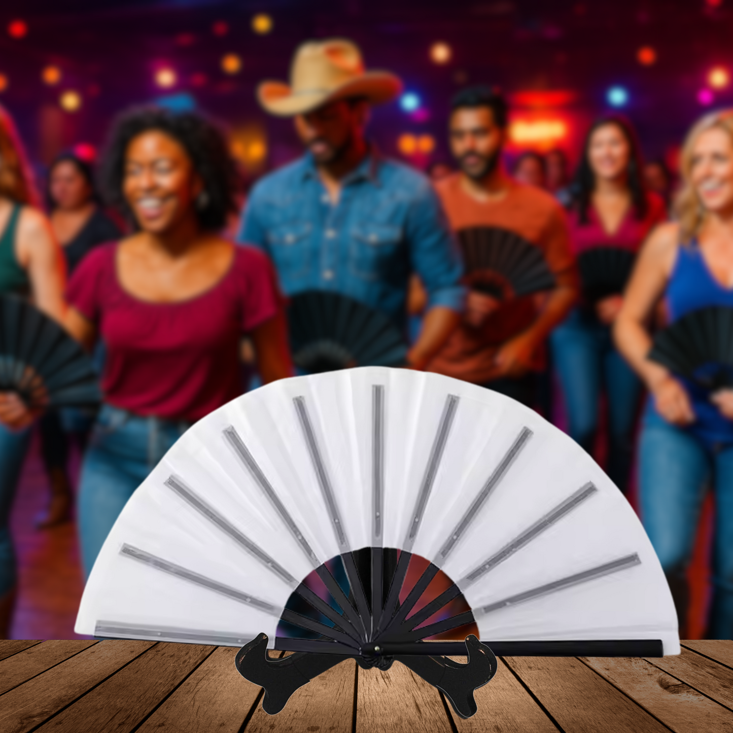 Blank Clack Fan - Ready to Design, Built to Slay