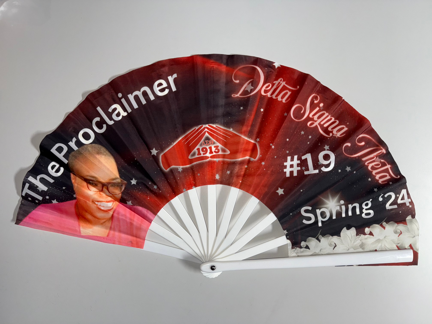 Large Custom Clack Fan - July Sale