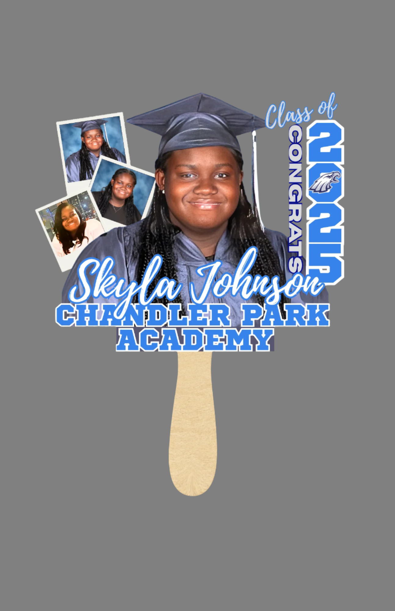 20XX Graduation Fans - Stay Cool, Look Sharp, Celebrate Big