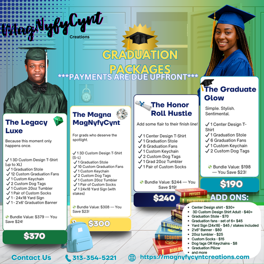 MagNyfyCynt Graduation Bundles – Where Your Moment Meets the Magic