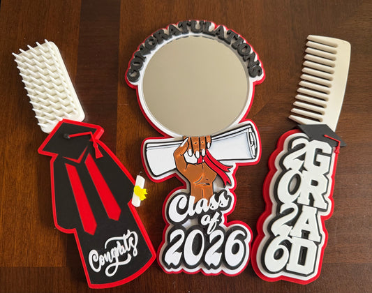 2026 Grad Comb_Brush_Mirror Combo