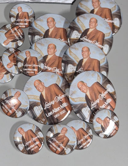 Memorial Buttons - Keep Their Memory Close. Always.