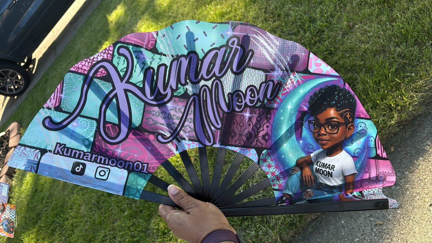 Large Custom Clack Fan - July Sale