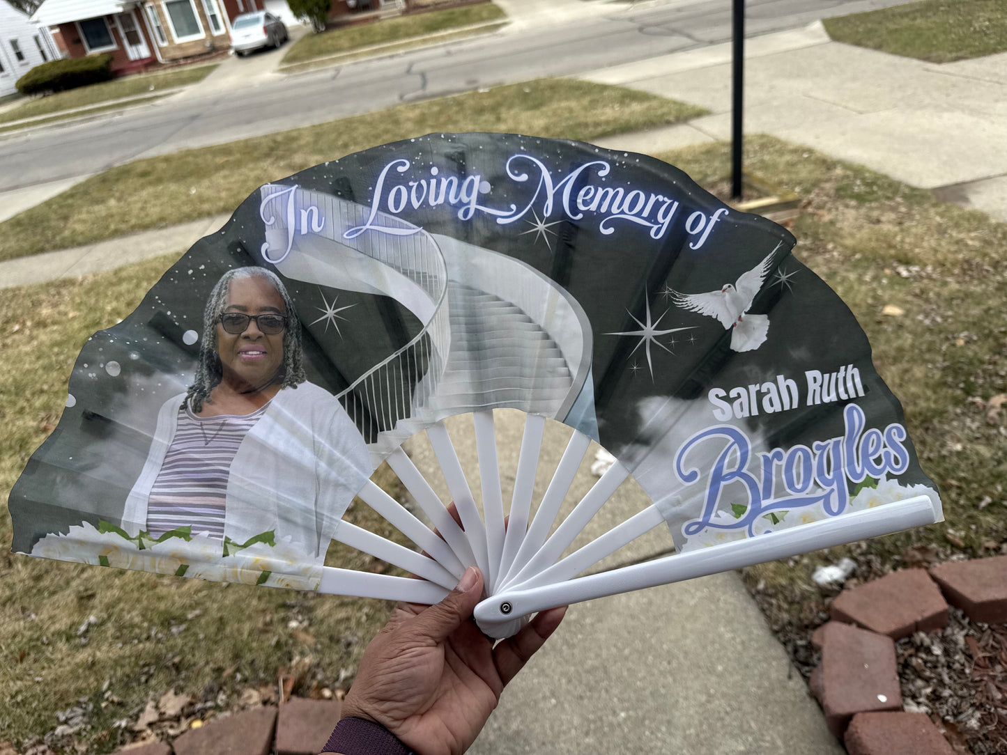 Large Custom Clack Fan - July Sale