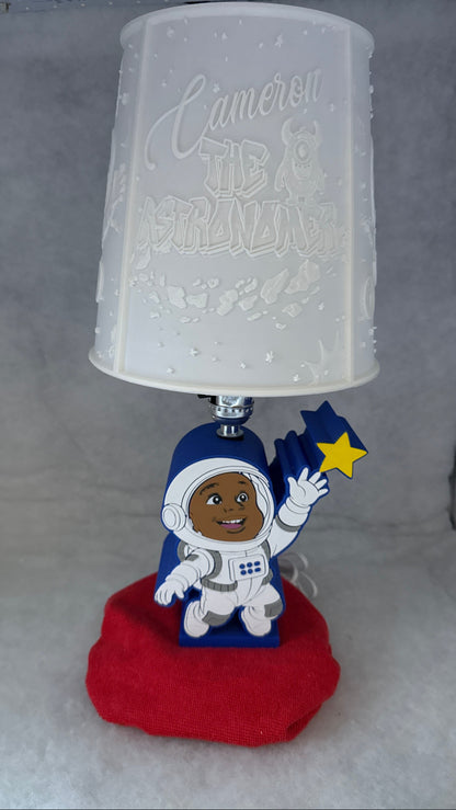 Custom 3D Printed Lamp Base