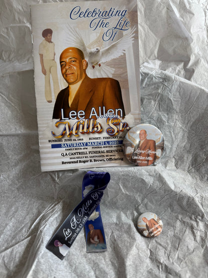 Memorial Buttons - Keep Their Memory Close. Always.