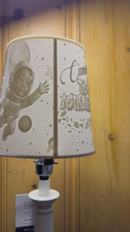 Photograph Litho Lampshade (Please Read Description)